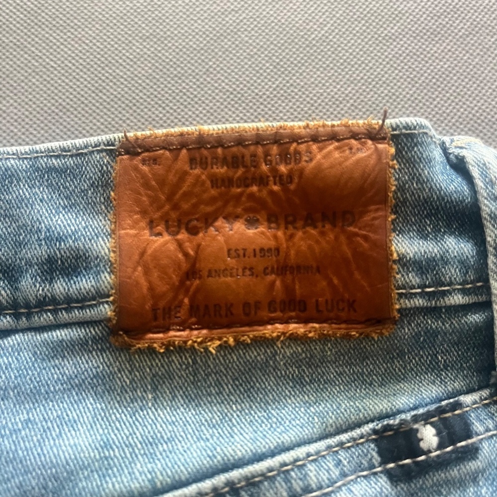 Lucky Brand Denim Light Wash Blue Jeans Brooke Crop Size 8/29 Woman’s Pants - Picture 8 of 9